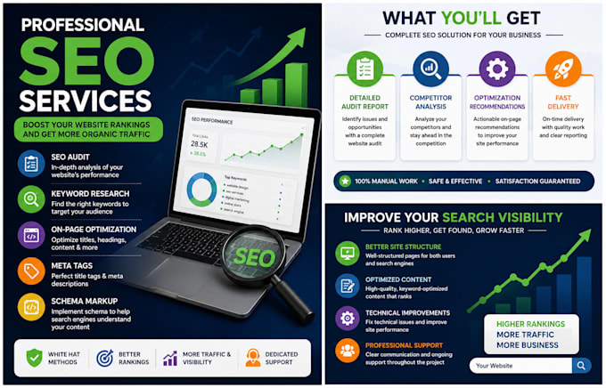 provide complete SEO services for your website