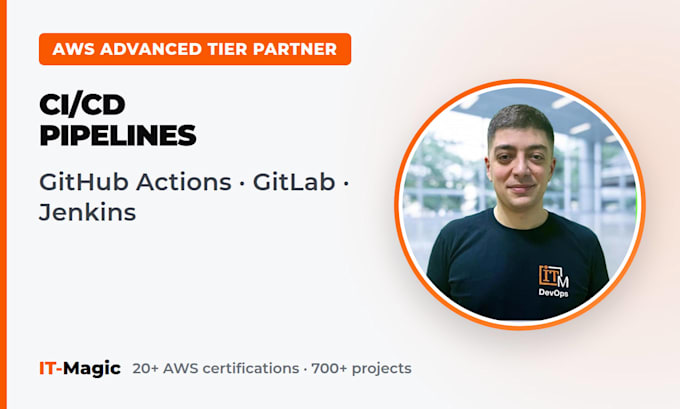 set up a ci cd pipeline with github actions, gitlab ci or jenkins