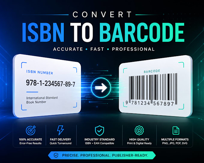convert your isbn into barcode for your book