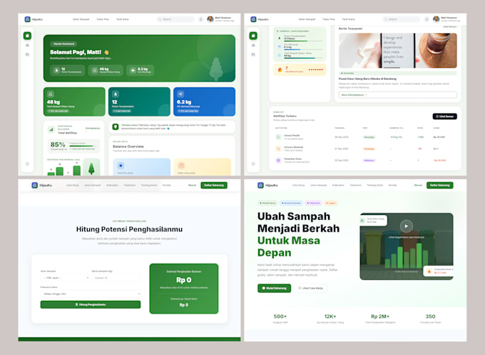 web application and rest API