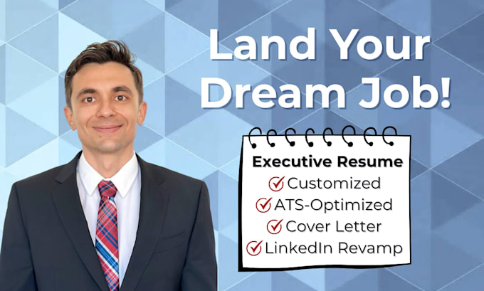 write a strategic executive resume and linkedin profile