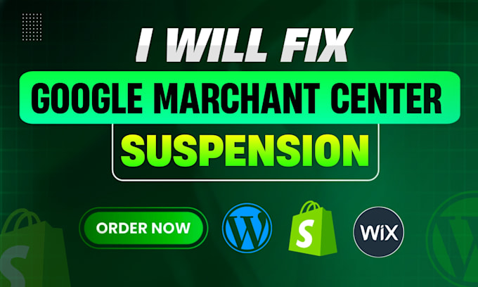 fix google merchant center suspension