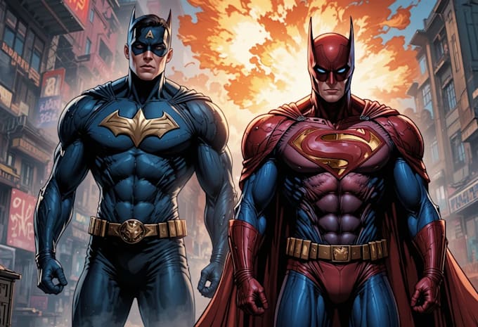 create custom comic book superheroes