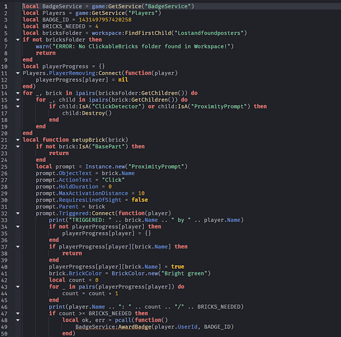 create any roblox lua script you need