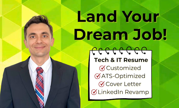write a professional tech resume for IT, engineering, and cybersecurity