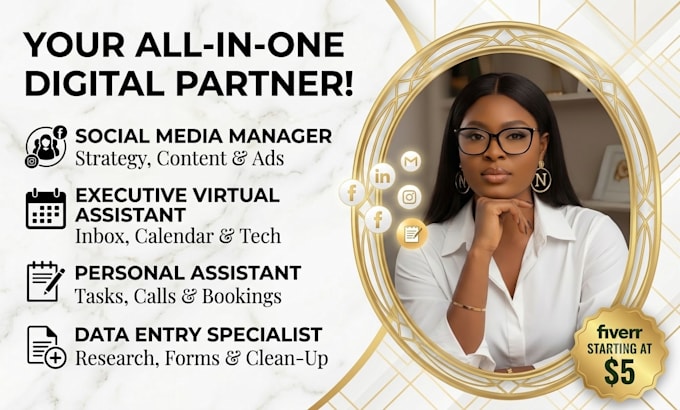 executive virtual assistant social media manager instagram reels shopify va ghl