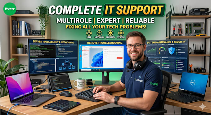 be your outsourced IT operations and system engineer support