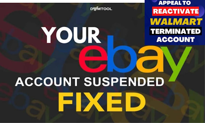 reinstate your walmart deactivated, terminated suspended account