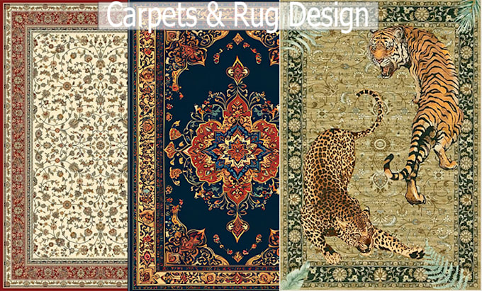 create unique carpets and rug design
