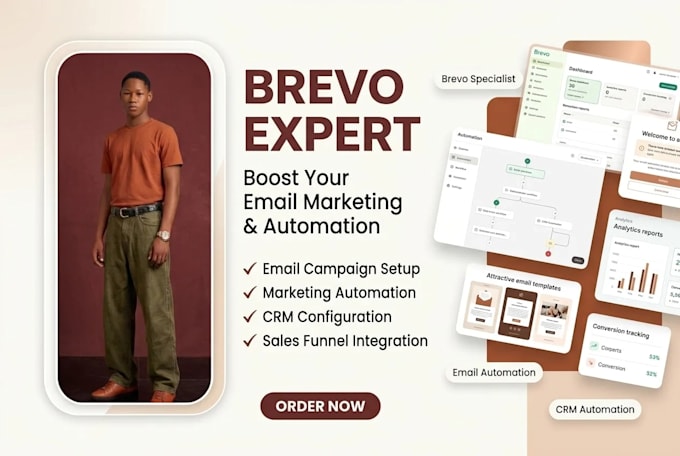 email marketing brevo email automation email template newsletter design