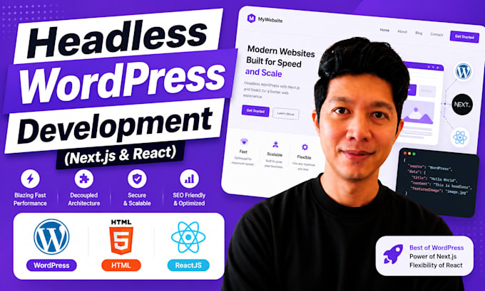 create a fast headless wordpress site using nextjs