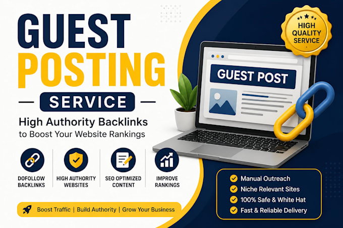 guest posting SEO backlinks service