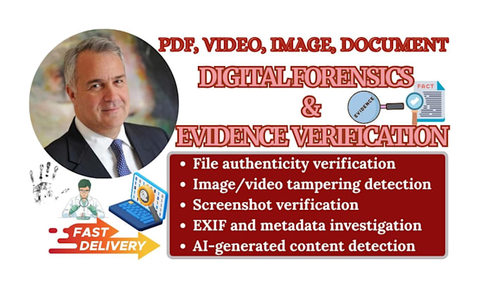 do digital forensics, evidence verification image analysis, investigation