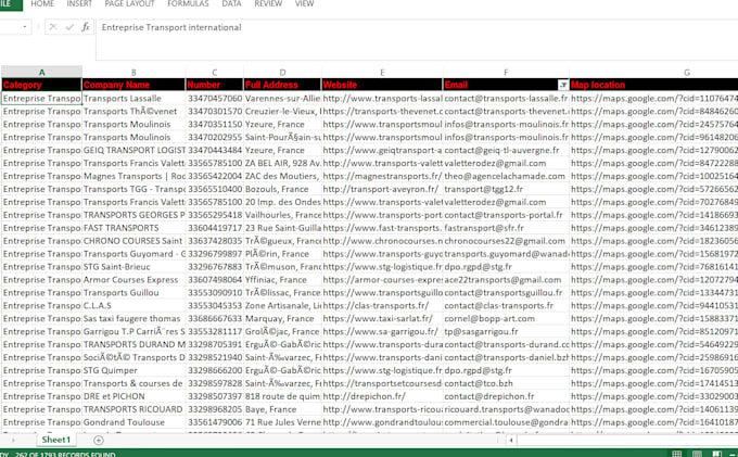 do google maps scrapping for you to get business leads