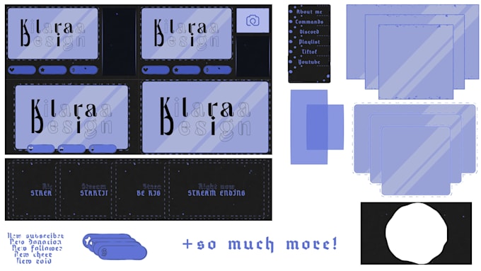 do some overlay animated or static pack