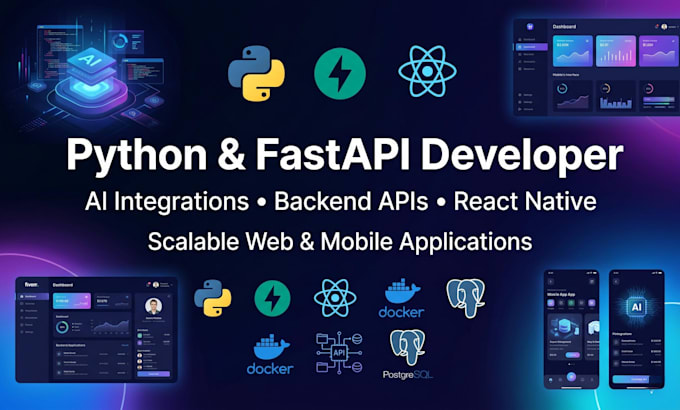 build fastapi backend apis and python web applications