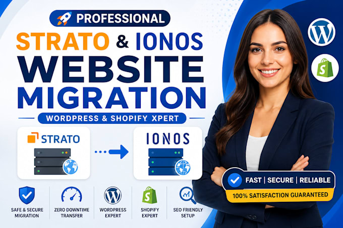 do strato website migration migrate ionos wordpress shopify development