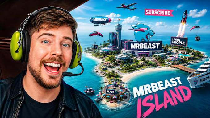 design high CTR youtube thumbnail design