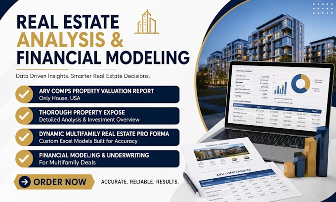 do arv comps property valuation report only house, USA