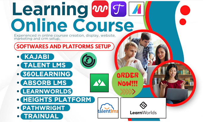 setup kajabi talent lms 360learning absorb lms learnworlds height platforms CRM