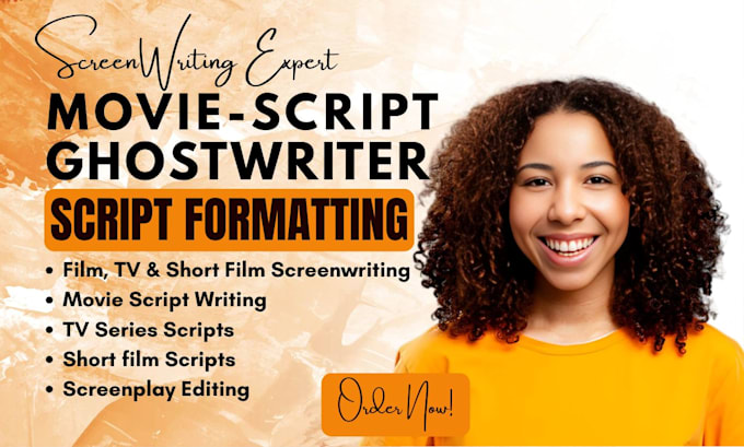 ghostwrite movie script horror script edit screenplay format feature film script