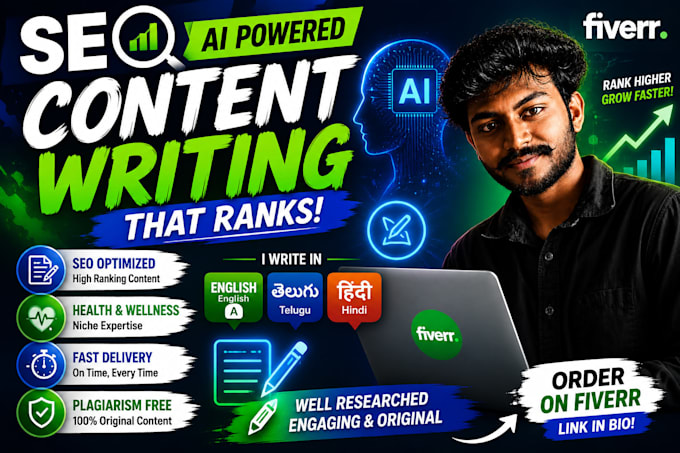 write ai powered content writing