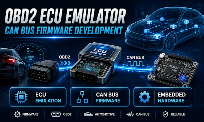 build obd2 ecu emulator firmware can bus automotive embedded systems hardware