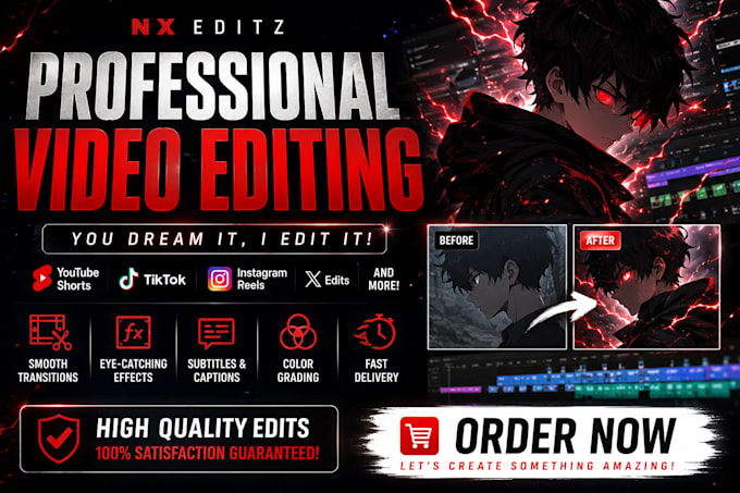 create anime edits, amvs, and capcut video edits