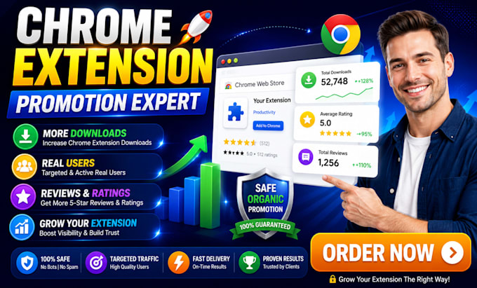 do chrome extension promotion, extension downloader, user download and browser