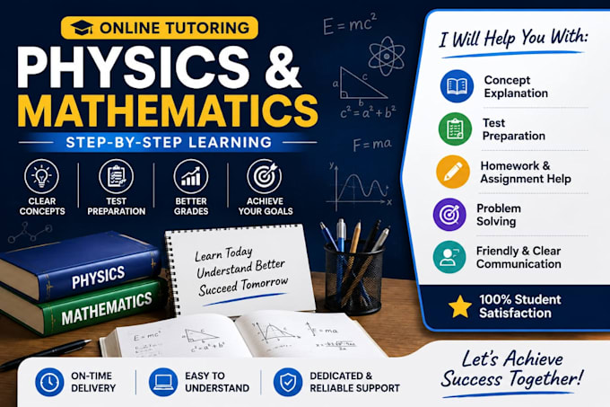 physics and math tutor for fsc matric and oa levels