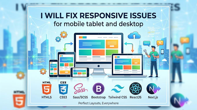 fix responsive issues for mobile tablet and desktop