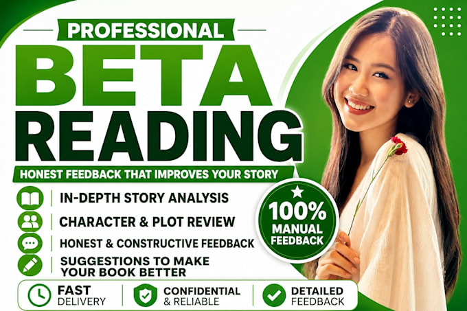 beta read and proofread your fiction, nonfiction young adult manuscript