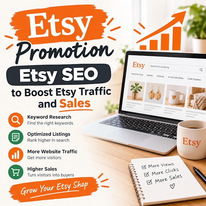 do etsy promotion etsy SEO to boost etsy traffic and sales