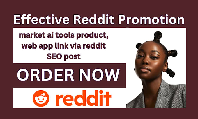 market ai tools product, web app link via reddit SEO post