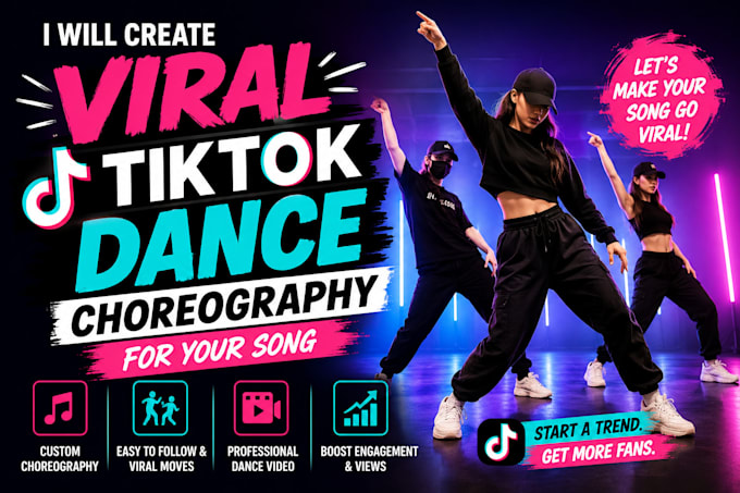 create viral tiktok dance group dance choreography