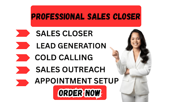 be your sales closer sales representative