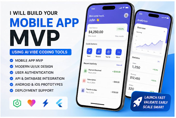 build your mobile app mvp using ai vibe coding tools