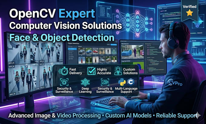 develop opencv computer vision and ai detection projects