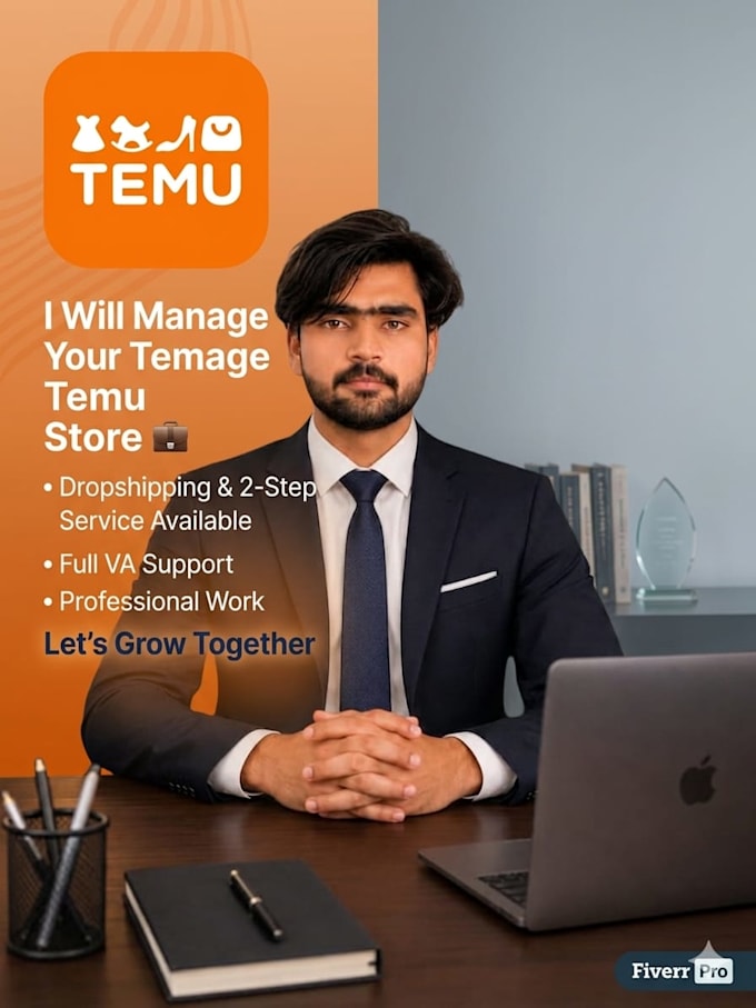 upload dropshipping products and manage your temu store