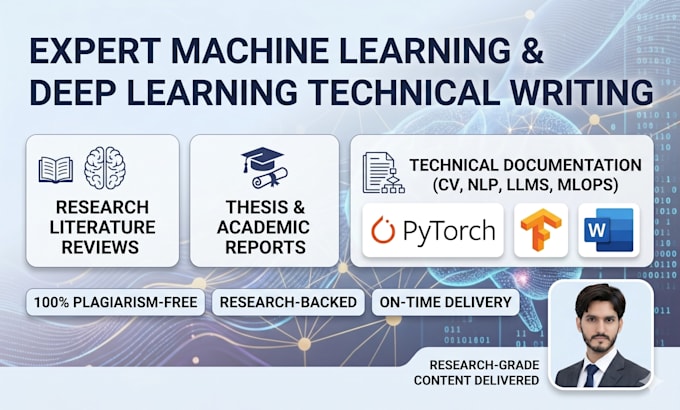 do deep learning, machine learning writing and research
