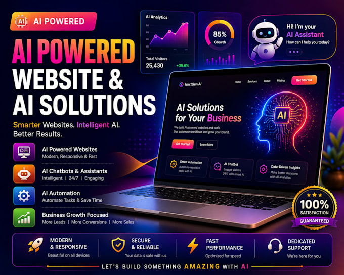 build ai powered websites with API and model integration
