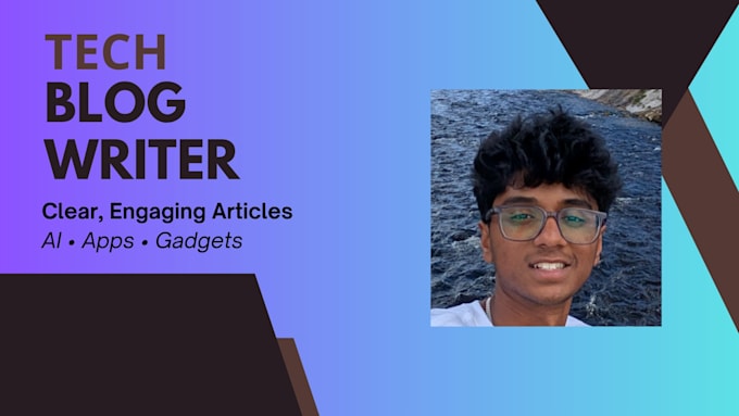 write clear, engaging tech blog posts and ai articles