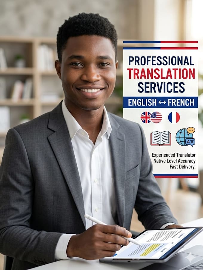 translate your content into clear french