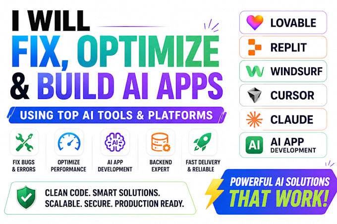 fix optimize lovable replit windsurf ai app cursor replit claude