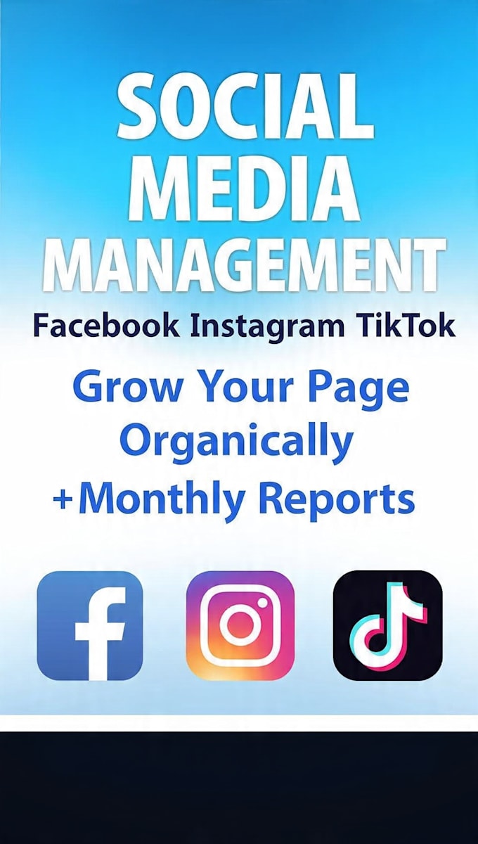 manage facebook and insta page with content and engagement