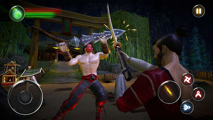 develop 3d fighting game, role playing game, multiplayer fighting game in unity