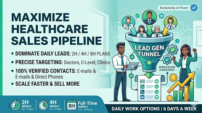 be your healthcare lead generation virtual assistant weekly