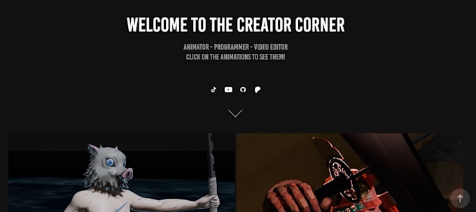 make animations of creatures or characters for game