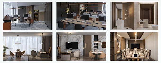 create a unique commercial interior design