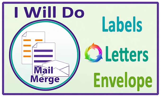 mail merge for mailing labels, letters or envelopes